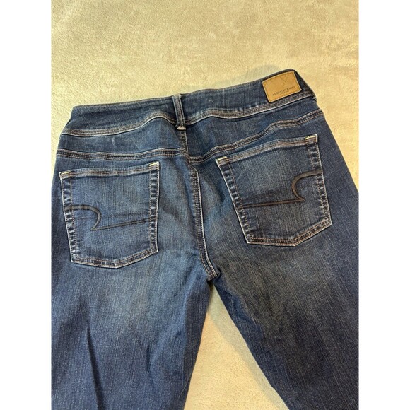 American Eagle Outfitters Women's Jeans, Kick Boot 10 Short Wide Leg - Picture 2 of 9